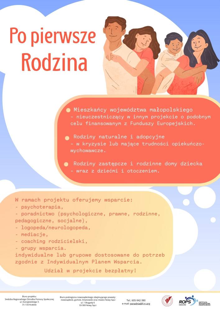 ,,Po pierwsze rodzina’’